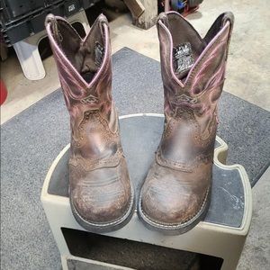 Justin Steel Toe Boots
